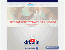 Tablet Screenshot of drlolin.com